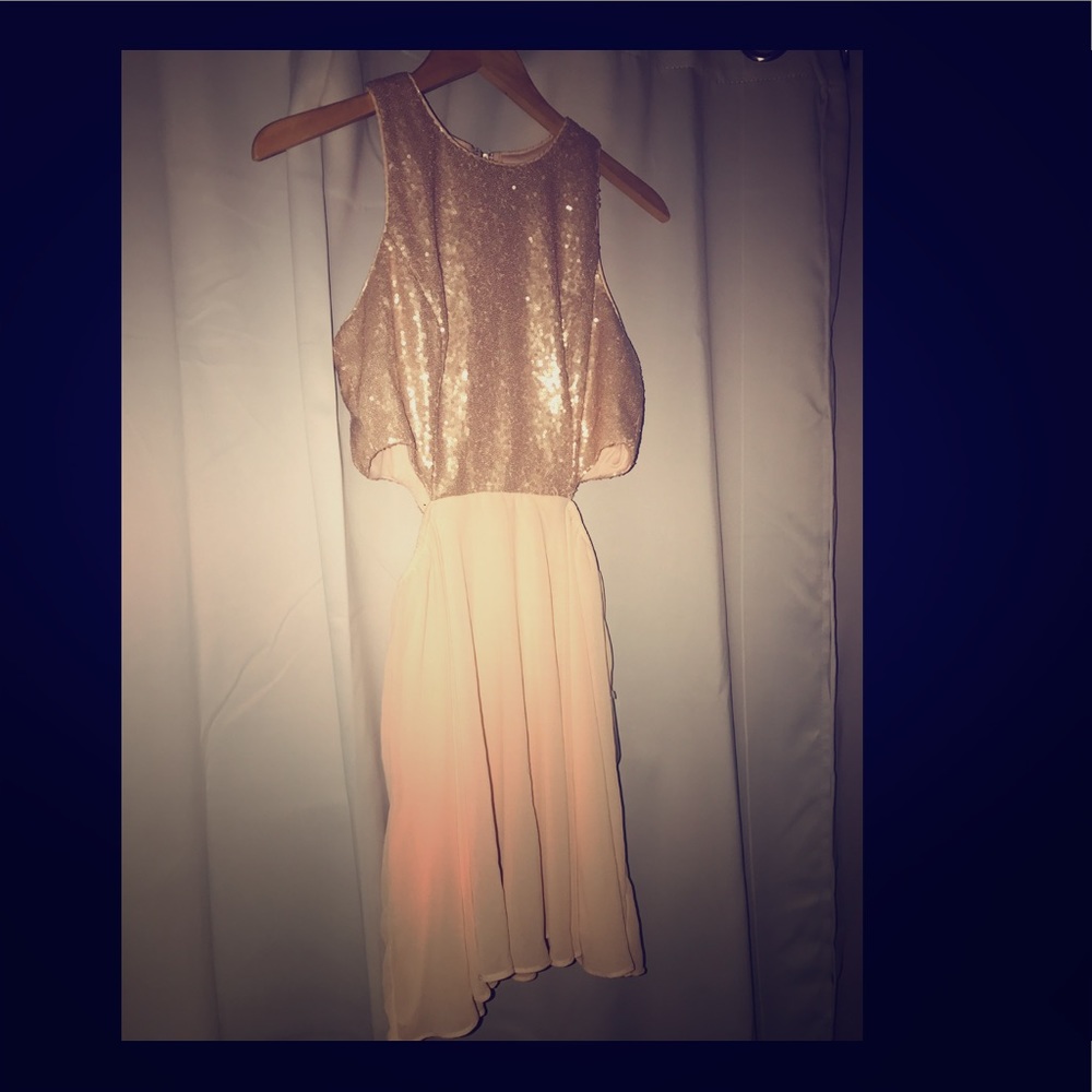 Mini sequence dress
